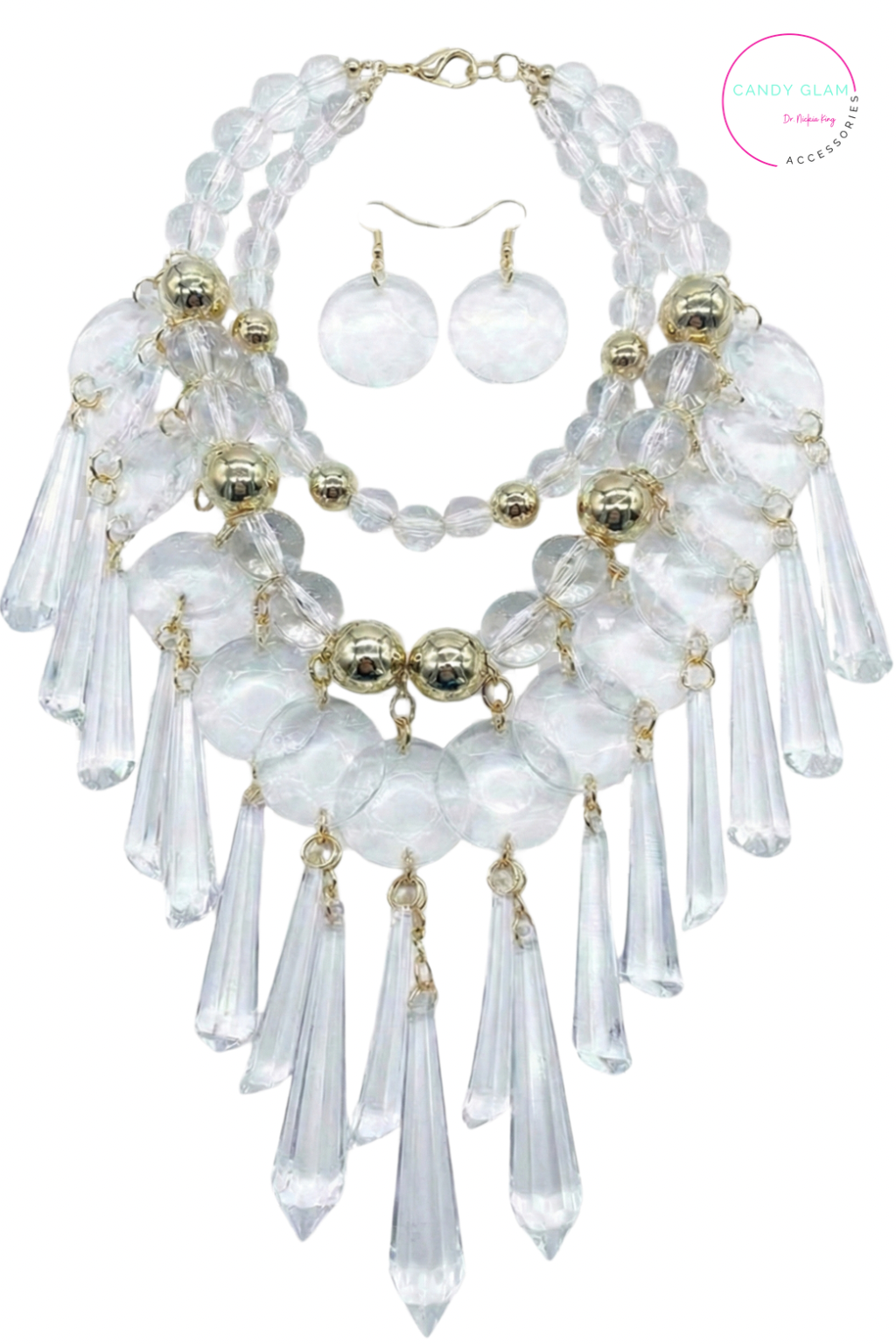 Arctic Drops Luxe Statement Set