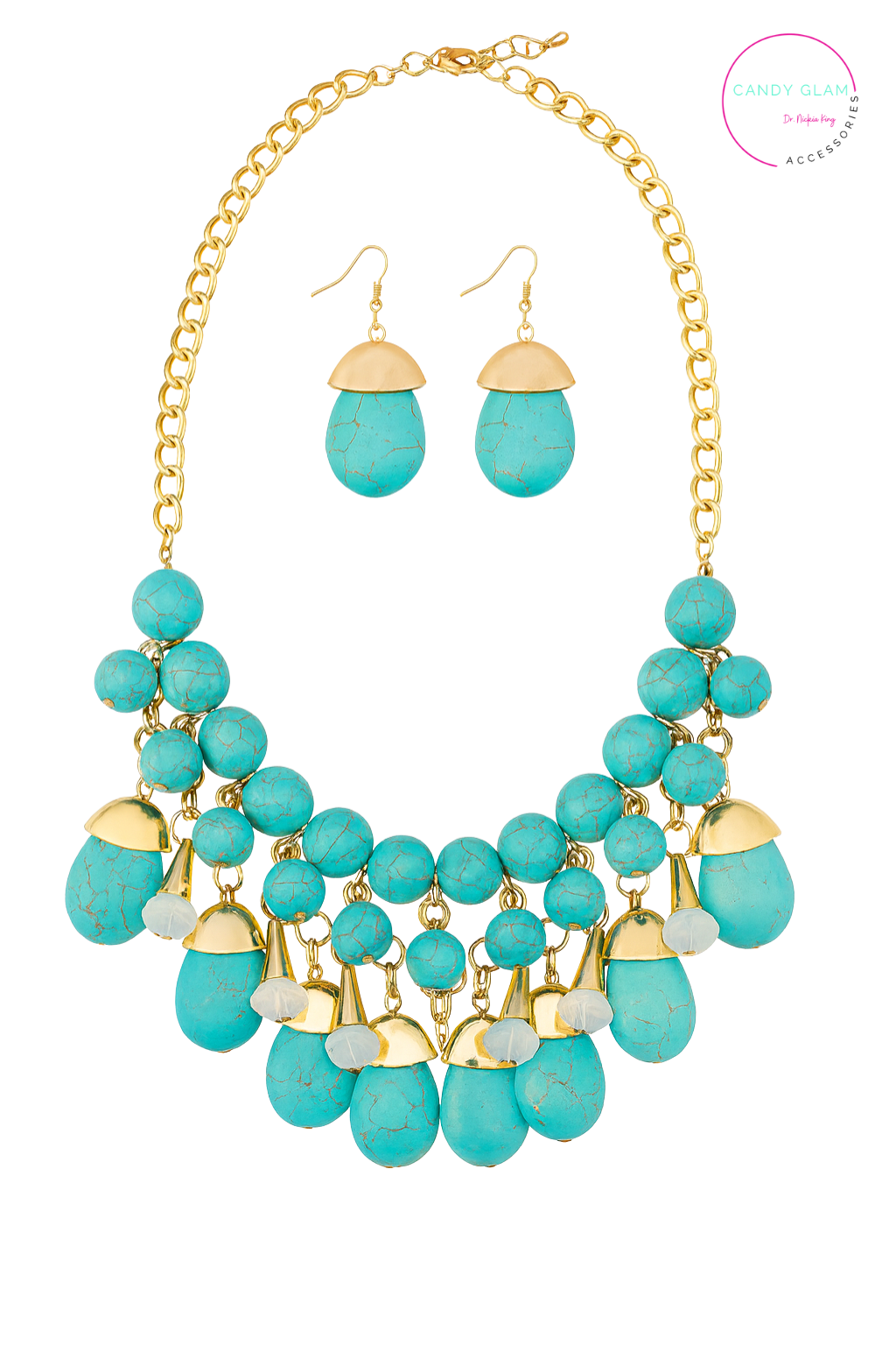 A Turquoise Mirage Chic Set