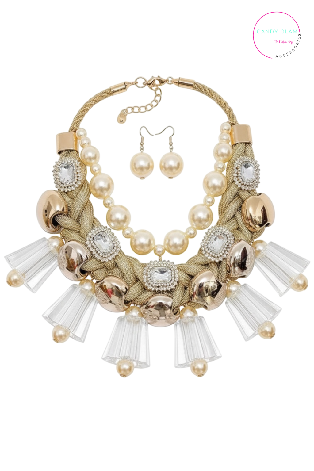 A Gatsby Gala Oversized Luxe Statement Set