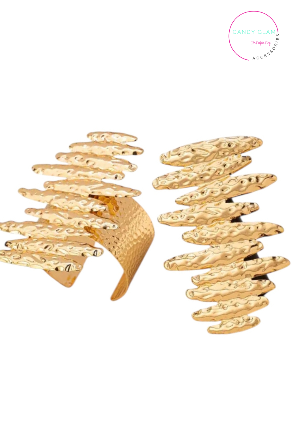 Baroque Gold Oversized Signature Three-Piece Set