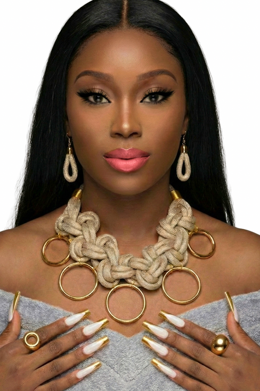 The Oversized Tycoon Infinity Knot Statement Set