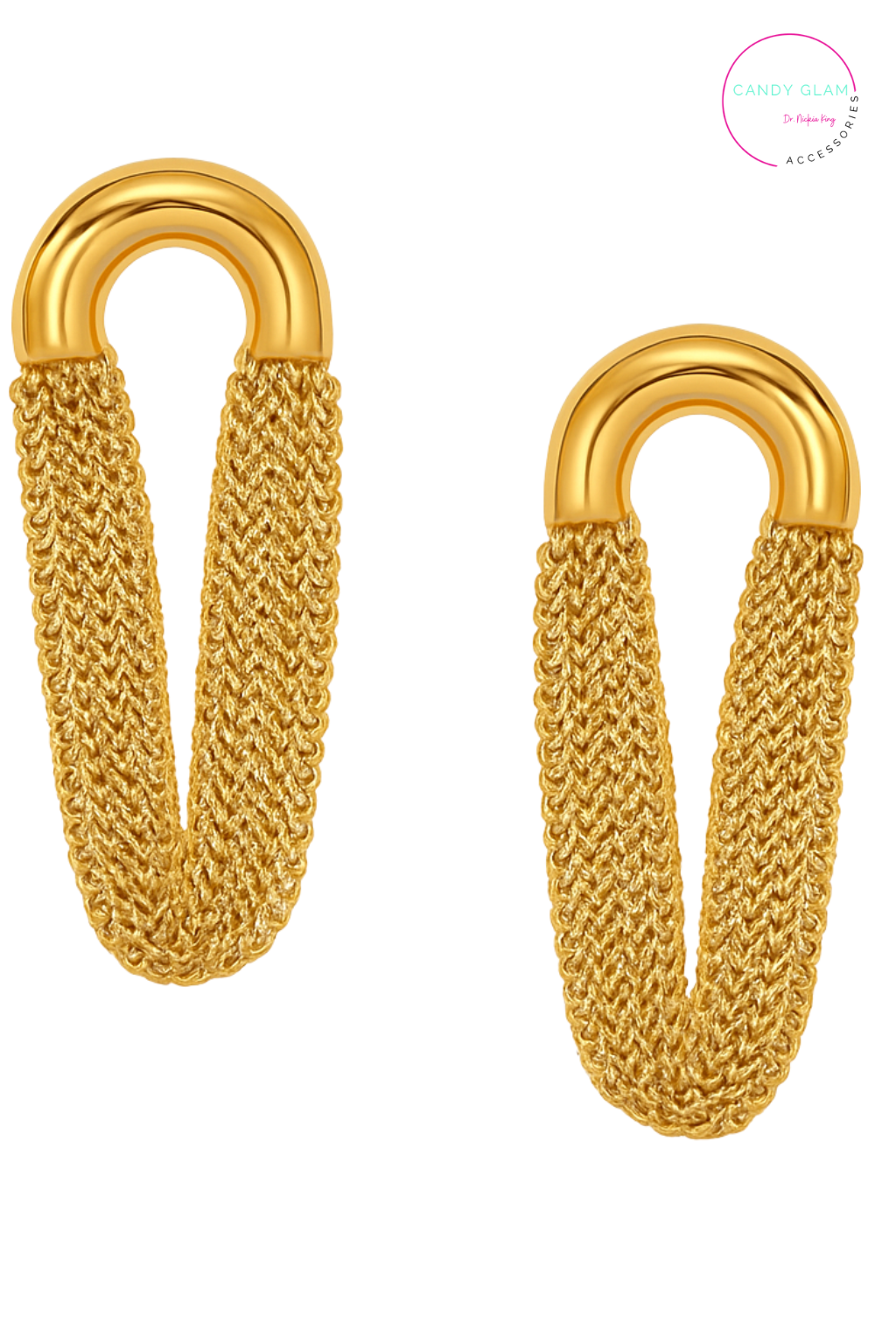 Her Majesty Drape Earrings